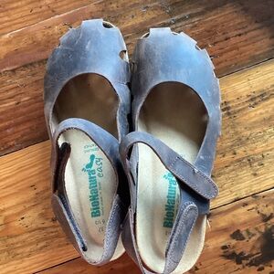 Bionatura Women’s Brown Leather Strap Sandals